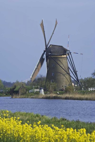 Netherlands, Kinderdijk, windmill